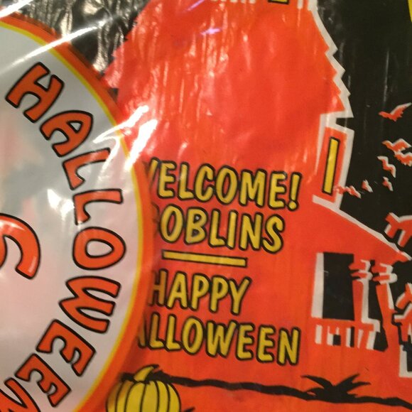 Vintage Halloween Placemats Scarey Bats, Pumpkins Full Moon Set of 6 NOS Sealed - Picture 7 of 8